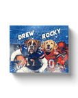 'Florida Gators Doggos' Personalized 2 Pet Canvas