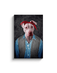 '2Pac Dogkur' Personalized Pet Canvas