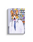 'The Pharmacist' Personalized Pet Canvas