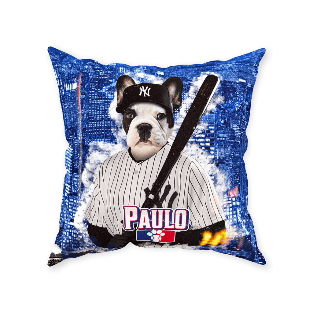 Cojín para perro personalizado &#39;New York Yankees&#39;