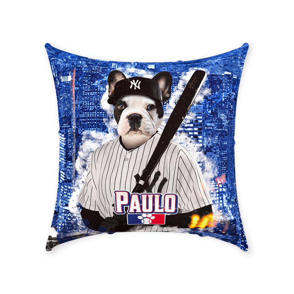 Cojín para perro personalizado &#39;New York Yankees&#39;