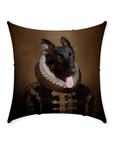 'The Duke' Personalized Pet Throw Pillow