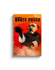 'Bruce Doggo' Personalized Pet Canvas