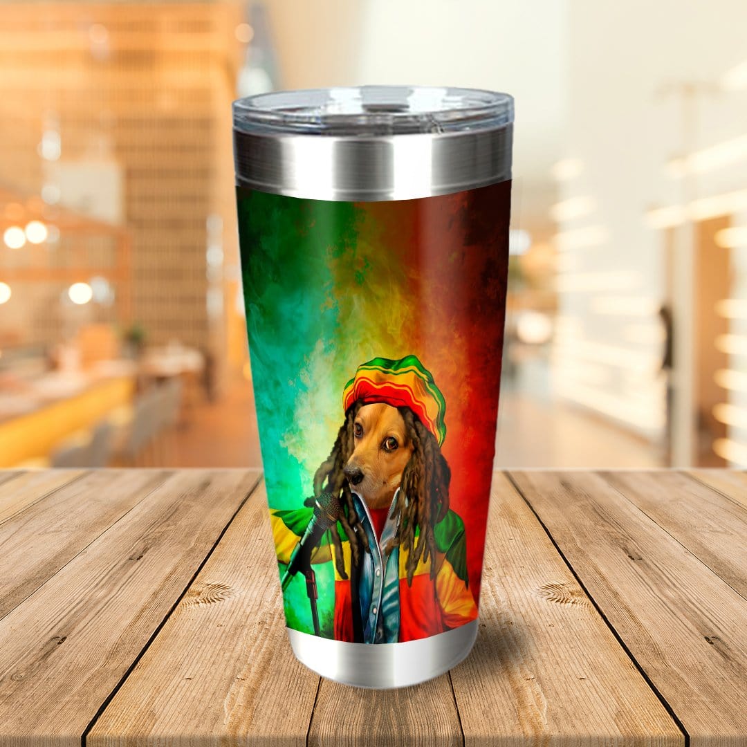 &#39;Dog Marley&#39; Personalized Tumbler